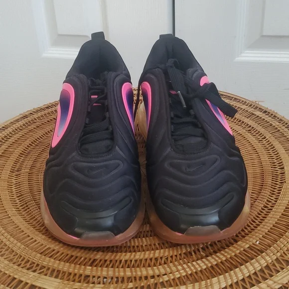 Nike Youth Airmax 720 Pink And Black Rise Athletic Sneakers - Picture 9 of 10